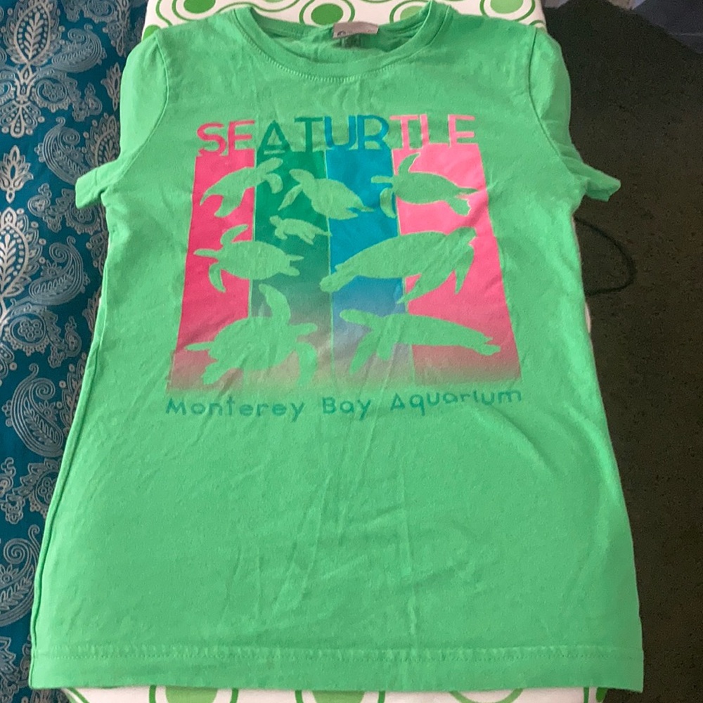 Monterey Bay Aquarium sea turtles shirt